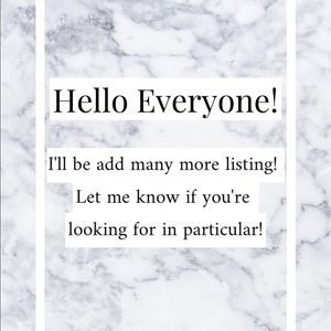 Hi Everyone!